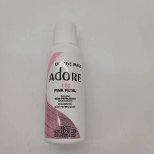 Creative Images Systems Adore Semi-Permanent Haircolor 192 Pink Petal 4oz 118ml